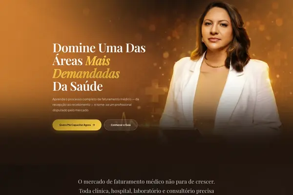 Site Ane Marielle, projeto da Virtus