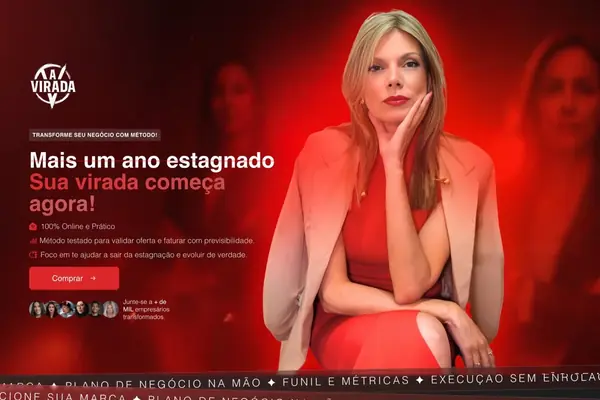 Site Deborah Machado, projeto da Virtus